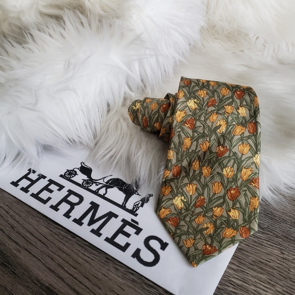 HERMÈS - Tie - Picture 2 of 16